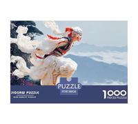 Monkey King Jumps 1000 Piezas Cartón Rompecabezas Chinese Ethnic Dancer Imposible, Difícil Juego Creativo Puzzle para Adultos Y Niños 38x26cm/1000pcs