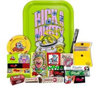 Monkey King Regalo para Fumadores Bandeja para Liar Oficial Rick and Morty, Accesorios Ceniceros, Papel de Fumar King Size, Filtros, Rollos, Pegatinas y Cartones