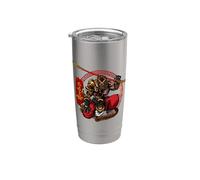 Monkey King Sun Wukong Antiguos Dioses de la mitología china Vaso térmico de acero inoxidable de doble pared