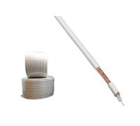 Monkey Ladder Cable coaxial fino 75 Ohmios, 100 metros. Ideal para transmisión de señales de video y audio en sistemas de televisión y telecomunicaciones.