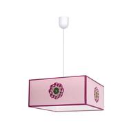 monkey ladder Colgante - lámpara de diseño pétalo, socket E27, dimensiones 35x35 cm, color rosa, ideal para decorar y dar luz cálida a cualquier espacio