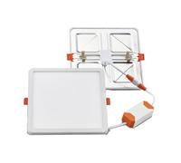 Monkey Ladder Downlight empotrable regulable 15W 4000K blanco 175x175mm cuadrado, ideal para iluminación precisa en espacios interiores.