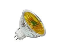 Monkey Ladder Lámpara dicroica cerrada 50W 12V 38º amarilla, ideal para iluminación focal y decorativa en espacios interiores.