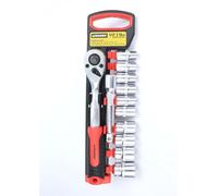 monkey ladder Llave de vaso - 1/2", 12 unidades, fabricadas en CRV, duraderas y resistentes, ideales para trabajos de ferretería. *