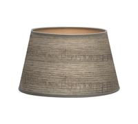 monkey ladder Pantalla - pantalla conica de madera gris, dimensiones de 45x35x30 cm, diseño abierto ideal para decoración moderna en iluminación*