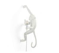 Seletti The Monkey Lamp Hanging Lampara Mono Blanca Derecha