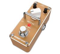MONKEY LOOP ML-MD1 - Pedal de Efectos para Guitarra Eléctrica - Pedal de Distorsión para Metal con Control de Tono y Ganancia - Calidad de Señal con True Bypass - Consumo de Corriente 5.5 mA (DC 9V)
