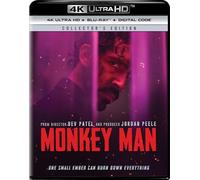 Monkey Man – Universal Pictures – 4K Ultra HD + Blu-ray + Digital (4K UHD)