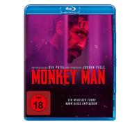 Monkey Man (Blu-ray) Sharlto Copley Dev Patel (Importación USA)