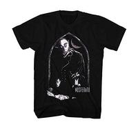 Monkey Print Camiseta Hombre Nosferatu Vampiro Gótico - Negro, S