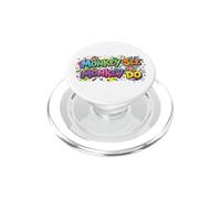 Monkey See Monkey Do Vibrant 90s PopSockets PopGrip para MagSafe