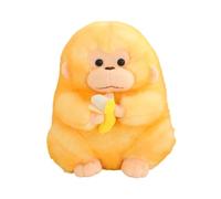 Monkey Stuffed Animal 11.8 - Durable Inch Cute Soft Doll, Holding Banana Toy Kids, Birthday Living Room Sofa Bedroom | Kids Birthday Living Room Sofá Bedroom Bedside Table Ergonómico
