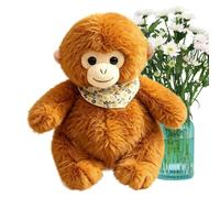 Monkey Stuffed Animal Christmas Soft Funny Realistic Comfort Realistic Toys