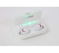 MonkeyLectric Auriculares inalámbricos Unisex iSmart8, Color Blanco, Talla única