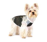 Monkeys by the Lake - Chaleco de algodón para perros pequeños, camiseta transpirable para mascotas con estampado único, ropa de verano para cachorros para gatos