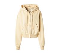 Monki Sudadera con cremallera crema XXS crema