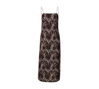 Monki Vestido beige / marrón / negro 38 beige / marrón / negro