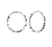 Monkimau Pendientes de aro con corte de diamante, pendientes de botón, adornos para las orejas, de plata de ley 925, para mujeres y niñas, hechos a mano idea para regalo