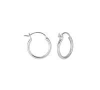 Monkimau Pendientes de aro French Lock, pendientes, joyas para las orejas, de plata de ley 925, para mujeres y niñas, hechos a mano, hipoalergénicos y una pequeña idea para regalo