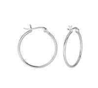 Monkimau Pendientes de aro French Lock, pendientes, joyas para las orejas, de plata de ley 925, para mujeres y niñas, hechos a mano, hipoalergénicos y una pequeña idea para regalo