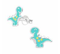 Monkimau Pendientes de dinosaurios Pendientes de plata 925 Joyería Pendientes de plata Pendientes médicos para niñas, niñas y mujeres