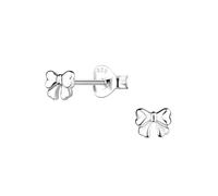 Monkimau Pendientes de lazo, pendientes, joyas para las orejas, de plata de ley 925, para mujeres y niñas, hechos a mano, hipoalergénicos y una pequeña idea para regalo