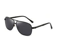 Monmandi Color-changing Men's Sunglasses Driving Special Polarizer Driving Mirror Fishing Riding Eyes, Negro