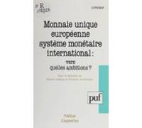 Monnaie Unique Européenne Système Monétaire International (ebook)