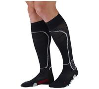 Monnet - Calcetines de esquí - Ski Freeride Socks Noir - Talla 37-38 - Negro Negro 37-38