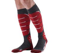 MONNET Ski Light Wool - Hombre - Rojo / Gris - talla 41-42- modelo 2027