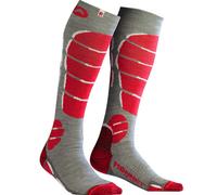 Monnet - Calcetines de esquí - Ski X-Light Socks Rouge de Lana - Talla 41-42 - Rojo Rojo 41-42