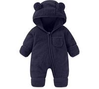 Mono Bebe Invierno Traje de Nieve para recién Nacido Lana bebé Body Manga Larga con Oído Pelele Bodies Capucha otoño e