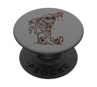 Mono Béisbol Goteo Lindo Animal Helado Goteo Divertido PopSockets PopGrip Adhesivo