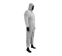 Mono/Buzo de protección Impermeable Blanco (5 Unidades)