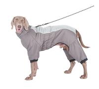 Mono Cálido para Perro Grande, Abrigo Impermeable para Nieve, Reflectante En Frío, Labrador, Galgo, Golden Retriever, Pastor, Invierno,B,4XL