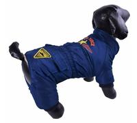 Mono cálido para perros "Air Force", azul marino
