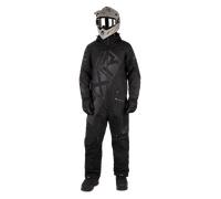 FXR CX F.A.S.T. Insulated 2023 Traje de moto de nieve de una pieza, negro-gris, tamaño L