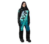 FXR CX F.A.S.T. Insulated 2023 Damas One Piece Traje de moto de nieve, verde, tamaño 6 para Mujer