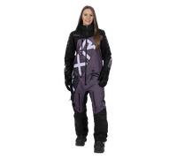FXR CX F.A.S.T. Insulated 2023 Damas One Piece Traje de moto de nieve, negro-gris, tamaño 4 para Mujer