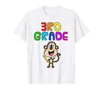 Mono de 3er grado, regreso a clases, maestro Camiseta