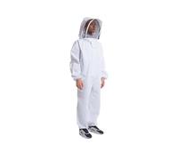 Mono De Apicultor Para Apicultores Ropa de apicultura de cuerpo completo, ropa de apicultores profesionales antiabejas, traje de protección de apicultura, velo protector Unisex(L)