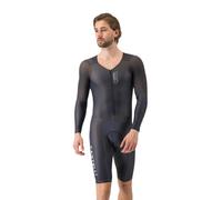 Mono de Ciclismo Castelli Integral Body Paint Negro, Talla L