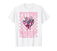 Moño de Coqueta para Futura Artista de Maquillaje MUA Girl Mom Camiseta