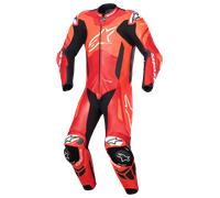 Mono de Cuero Alpinestars GP Plus V4 Sprint 1Pc Flúor Rojo/Blanco60 Flúor Rojo,Blanco