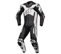 Mono de Cuero Alpinestars GP Plus V4 Sprint 1Pc Negro/Blanco/Rojo56 Negro,Blanco,Rojo