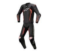 Alpinestars Missile V2 Mono Divisible Color Negro y rojo fluor Talla 48 Negro y rojo fluor 48