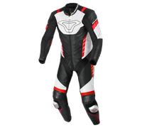 Mono de Cuero de Moto Macna Varshall 1PC PC Negro/Rojo48 Negro,Rojo