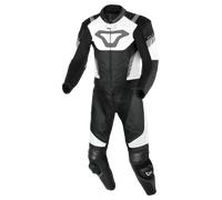 Mono de Cuero de Moto Macna Varshall 2 PC Negro/Blanco54 Negro,Blanco
