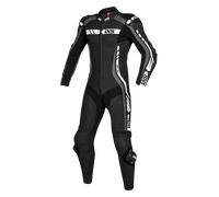 Mono de cuero iXS RS-800 Negro/Gris/Blanco52 Negro,Gris,Blanco