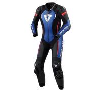 Mono de Cuero Mujer para Moto Xena 4 Negro/Azul44 Negro,Azul